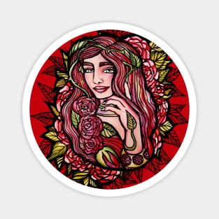 Rose Goddess Magnet